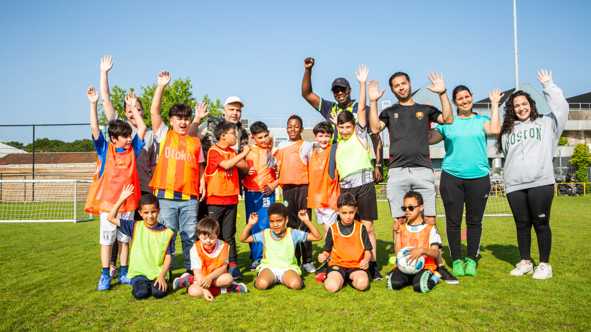Inclusief voetbalteam van RVC Celeritas